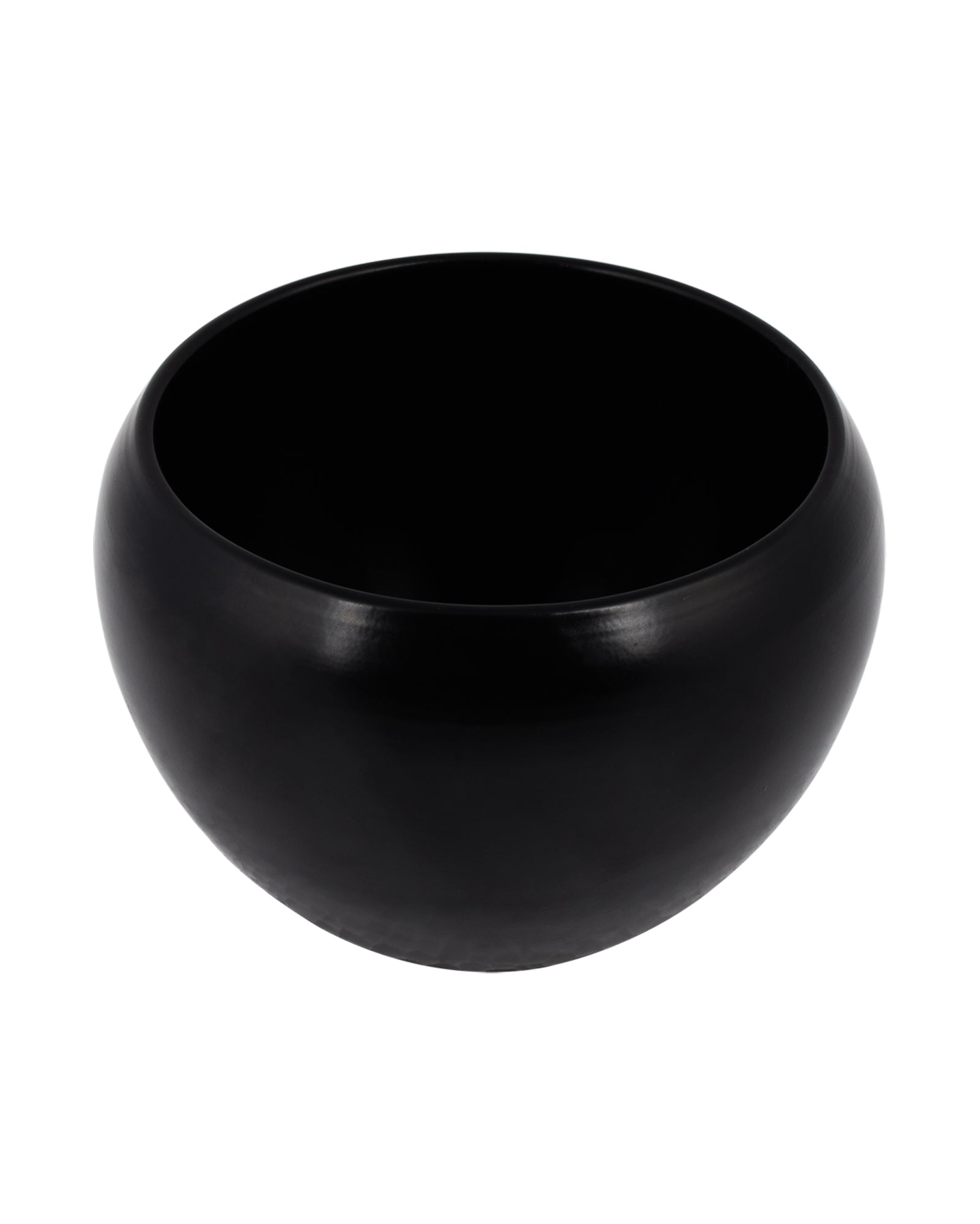 Mini Pot Garden™ Matte Black Round Planter Set | Minimal Indoor Plant Pots | Modern Tabletop Décor